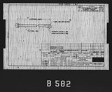 Manufacturer's drawing for North American Aviation B-25 Mitchell Bomber. Drawing number 108-53804