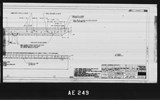 Manufacturer's drawing for North American Aviation B-25 Mitchell Bomber. Drawing number 98-63915