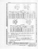 Manufacturer's drawing for Generic Parts - Aviation General Manuals. Drawing number AN230
