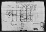 Manufacturer's drawing for North American Aviation B-25 Mitchell Bomber. Drawing number 98-530115