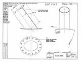 Manufacturer's drawing for Vickers Spitfire. Drawing number 36144