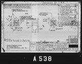 Manufacturer's drawing for North American Aviation P-51 Mustang. Drawing number 98-58359