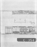 Manufacturer's drawing for Bell Aircraft P-39 Airacobra. Drawing number 33-137-016