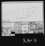 Manufacturer's drawing for Vultee Aircraft Corporation BT-13 Valiant. Drawing number 63-76117