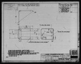 Manufacturer's drawing for North American Aviation B-25 Mitchell Bomber. Drawing number 98-47056