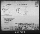 Manufacturer's drawing for Chance Vought F4U Corsair. Drawing number 34488