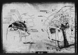 Manufacturer's drawing for North American Aviation B-25 Mitchell Bomber. Drawing number 98-54007