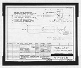Manufacturer's drawing for Boeing Aircraft Corporation B-17 Flying Fortress. Drawing number 41-1258