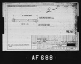 Manufacturer's drawing for North American Aviation B-25 Mitchell Bomber. Drawing number 108-538157