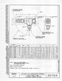 Manufacturer's drawing for Generic Parts - Aviation General Manuals. Drawing number AN784