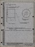 Manufacturer's drawing for Generic Parts - Aviation Standards. Drawing number and10307