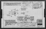 Manufacturer's drawing for North American Aviation B-25 Mitchell Bomber. Drawing number 98-58297