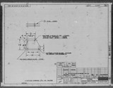 Manufacturer's drawing for North American Aviation B-25 Mitchell Bomber. Drawing number 108-61462_J