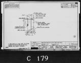 Manufacturer's drawing for Lockheed Corporation P-38 Lightning. Drawing number 195539