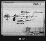 Manufacturer's drawing for North American Aviation B-25 Mitchell Bomber. Drawing number 98-48083