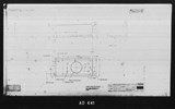 Manufacturer's drawing for North American Aviation B-25 Mitchell Bomber. Drawing number 98-71062