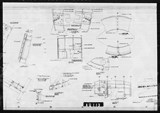 Manufacturer's drawing for North American Aviation B-25 Mitchell Bomber. Drawing number 98-32101