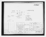 Manufacturer's drawing for Beechcraft AT-10 Wichita - Private. Drawing number 105823