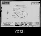 Manufacturer's drawing for Lockheed Corporation P-38 Lightning. Drawing number 196981