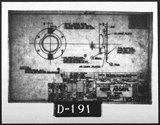 Manufacturer's drawing for Chance Vought F4U Corsair. Drawing number 10371