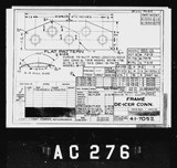 Manufacturer's drawing for Boeing Aircraft Corporation B-17 Flying Fortress. Drawing number 41-7052