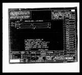 Manufacturer's drawing for Lockheed Corporation P-38 Lightning. Drawing number 193195