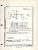 Manufacturer's drawing for Generic Parts - Aviation Standards. Drawing number an3199