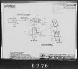 Manufacturer's drawing for Lockheed Corporation P-38 Lightning. Drawing number 197176