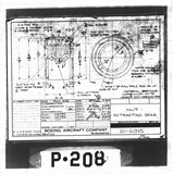 Manufacturer's drawing for Boeing Aircraft Corporation B-17 Flying Fortress. Drawing number 21-6915