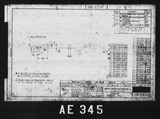 Manufacturer's drawing for North American Aviation B-25 Mitchell Bomber. Drawing number 19a-53762