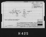 Manufacturer's drawing for North American Aviation B-25 Mitchell Bomber. Drawing number 98-61148