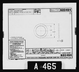 Manufacturer's drawing for Packard Packard Merlin V-1650. Drawing number 620494