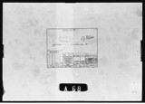 Manufacturer's drawing for Beechcraft C-45, Beech 18, AT-11. Drawing number 18162-13