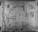 Manufacturer's drawing for Lockheed Corporation P-38 Lightning. Drawing number 201200