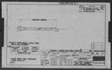 Manufacturer's drawing for North American Aviation B-25 Mitchell Bomber. Drawing number 108-588198_B