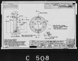 Manufacturer's drawing for Lockheed Corporation P-38 Lightning. Drawing number 198583