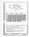 Manufacturer's drawing for Generic Parts - Aviation General Manuals. Drawing number AN399