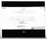 Manufacturer's drawing for Lockheed Corporation P-38 Lightning. Drawing number 200957