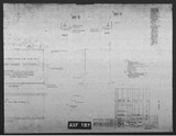 Manufacturer's drawing for Chance Vought F4U Corsair. Drawing number 39440