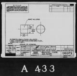 Manufacturer's drawing for Lockheed Corporation P-38 Lightning. Drawing number 196979