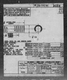 Manufacturer's drawing for North American Aviation B-25 Mitchell Bomber. Drawing number 98-58296