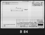 Manufacturer's drawing for North American Aviation P-51 Mustang. Drawing number 102-48887