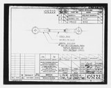 Manufacturer's drawing for Beechcraft AT-10 Wichita - Private. Drawing number 105222