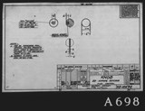 Manufacturer's drawing for Chance Vought F4U Corsair. Drawing number 10592