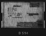 Manufacturer's drawing for North American Aviation B-25 Mitchell Bomber. Drawing number 62a-33633