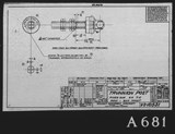 Manufacturer's drawing for Chance Vought Aircraft Inc. F4U Corsair. Drawing number 10531