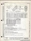 Manufacturer's drawing for Generic Parts - Aviation Standards. Drawing number an839