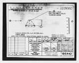 Manufacturer's drawing for Beechcraft AT-10 Wichita - Private. Drawing number 105442