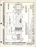 Manufacturer's drawing for Generic Parts - Aviation Standards. Drawing number an4043
