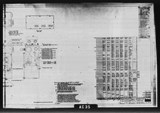 Manufacturer's drawing for North American Aviation B-25 Mitchell Bomber. Drawing number 98-54011